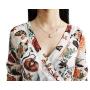 Butterfly Necklace Initial Letter Pendant Necklace with Message Card Butterfly Jewelry Gifts for Women Girls