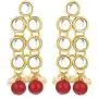 Aheli Faux Kundan Beaded Necklace Dangle Earrings Indian Wedding Ethnic Jewelry Set for Women