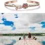 Best Friend Bracelet Sister Gift Always My Sister Forever My Friend Cuff Bracelet with Rose Flower Gift for Sisters Friendship Jewelry Best Friend Bracelet Sister Gift Always My Sister Forever My Friend Cuff Bracelet with Rose Flower Gift for Sisters Friendship Jewelry