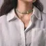Bomine Boho Beaded Choker Flower Necklace Adjustable Jewelry Chain Beach for Women and Girls Bomine Boho Beaded Choker Flower Necklace Adjustable Jewelry Chain Beach for Women and Girls