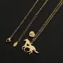 Girls Horse Necklace, Dainty Horse Jewelry for Girls Initial Necklace, Stainless Steel Kids Heart Initial Necklace Horse Girl Horse Pendant Letter Necklace Horse Gifts for Teen Girls Horse Lovers