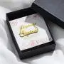 KissYan Custom Name Necklace Personalized, 18K Gold Plated Nameplate Necklace for Women Girls Gift for Mom KissYan Custom Name Necklace Personalized, 18K Gold Plated Nameplate Necklace for Women Girls Gift for Mom