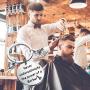 FUSTMW Barber Keychain Hair Stylist Gift Hairdresser Gift Barber Jewelry Hairdresser Gifts Beautician Graduation Gifts Never Underestimate The Power of Barber