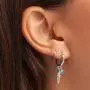 Pandora Jewelry Spiritual Feathers Sterling Silver Earrings Pandora Jewelry Spiritual Feathers Sterling Silver Earrings