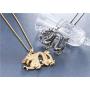 UMtrade Hip Hop Jewelry Huge Male Men Stainless Steel Dragon Necklace Chinese Zodiac Animal Pendant