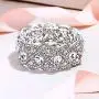 EVER FAITH Austrian Crystal Wedding Art Deco Elastic Stretch Bracelet Clear EVER FAITH Austrian Crystal Wedding Art Deco Elastic Stretch Bracelet Clear