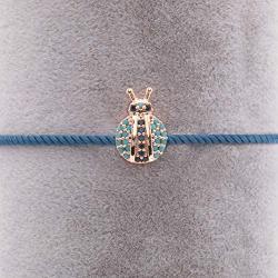 Sententia Jewelry Handmade & Adjustable Ladybug Bracelet