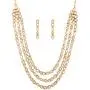 Touchstone ''Contemporary Kundan Collection Indian Bollywood Look Bridal Jewelry Necklace in Antique Gold Tone for Women Touchstone ''Contemporary Kundan Collection Indian Bollywood Look Bridal Jewelry Necklace in Antique Gold Tone for Women