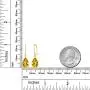 Gem Stone King 14K Yellow Gold Natural Citrine Gemstone Drop Earrings For Women, Fine Jewelry Pear Shape 8X12MM Gem Stone King 14K Yellow Gold Natural Citrine Gemstone Drop Earrings For Women, Fine Jewelry Pear Shape 8X12MM