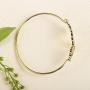RUXIANG Dog and Cat Four Paw Print Animal Hook Opening Bracelet Jewelry