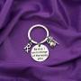 BAUNA Pharmacy Tech Keychain Pharmacist Gift Be Nice I Am in Charge of The Happy Pills Funny Pharmacy Student Gift Pharmacy Shool Graduation Gift