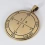 Bronze Fourth Pentacle of Mars Talisman for Victory