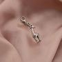 AKTAP Giraffes Gifts Giraffe Zipper Pull Charm with Lobster Clasp Animal Lovers Jewelry Giraffes Lover Gift for Women Man