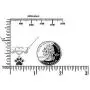 925 Sterling Silver Cute Paw Print Pendant Necklace for Women 925 Sterling Silver Cute Paw Print Pendant Necklace for Women