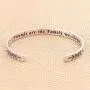 Bracelets for Women Personalized Gifts - Engraved Quote Inspirational Bracelet Birthday Christmas Funny Gifts for Best Friend, Daughter, Son, Sister, Niece, Mom, Coworkers, Stainless Steel Jewelry