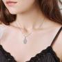 Hamsa Hand Pendant Necklace Sterling Silver Hamsa Hand Fatima Evil Eye Necklace Yoga Buddha Menhdi Ganesh Hand Good Luck Jewelry