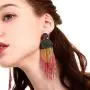 GelConnie Rattan Earring Beads Tassel Statement Earrings Lightweight Party Handmade Braided Drop Earring Summer Holiday Gifts GelConnie Rattan Earring Beads Tassel Statement Earrings Lightweight Party Handmade Braided Drop Earring Summer Holiday Gifts