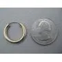 14K Yellow Gold Wide Thick Continuous Endless Hoop Earrings, (3mm Tube) 14K Yellow Gold Wide Thick Continuous Endless Hoop Earrings, (3mm Tube)