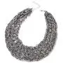Shop LC Tube Seed Bead Tassel Earrings Braided Statement Bib Necklace Prom Jewelry Sets Mothers Day Gifts for Women 20''