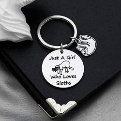 Funny Sloth Gift Just A Girl Who Loves Sloth Bracelet Sloth Jewelry Sloth Lover Gifts