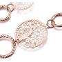 Ouran Long Necklace for Women,Tree of Life Chain Necklace Girls Rose Gold and Silver Necklace with CZ Crystal