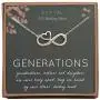 EFYTAL Grandma Gifts, 925 Sterling Silver Infinity with Heart Necklace for Grandmother / Mother / Daughter / Granddaughter, Mom Necklaces for Women, Birthday Gift, Mothers Day Jewelry, Mothers Day