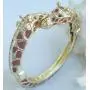 Unique Animal Giraffe Bracelet Bangle Cuff Clear Austrian Crystal Unique Animal Giraffe Bracelet Bangle Cuff Clear Austrian Crystal