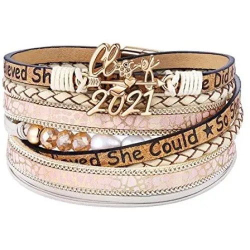 Graduation Gifts for Her 2021 College High School Graduate Bracelets Gifts for Teen Girls Graduation Gifts for Her 2021 College High School Graduate Bracelets Gifts for Teen Girls