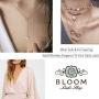 Olbye Gold Heart Necklace Choker Minimal Drop Necklace Jewelry for Women and Girls Simple Y Necklace (1 Layer)