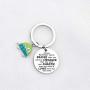 WSNANG Camping Gifts Happy Camper RV Keychain Trailer Vacation Traveler Jewelry Gifts for Camper Lover