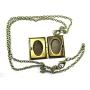 Planet-Nine Alice in Wonderland Pink Book Locket on a Necklace - Jewelry from The Lewis Carrol Classic