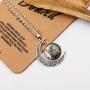 G-Ahora Baby Yoda Necklace Baby Yoda Fan Gift Star Wars Inspired Jewelry
