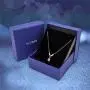 St.Claire 18K Gold Plated Wing & Swarovski Crystal Solitaire Pendant Necklace for Women with 5A Cubic Zirconia Christmas Jewelry Gift Birthday Gift for Mom Women Wife Girls