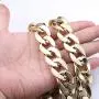 Subiceto 80s 90s Costume Fake Gold Turnover Chain Necklaces for Men Women Plastic Chunky Hip Hop Rapper Cuban Link Chain Necklace 2 Pieces 32-36 Inch Subiceto 80s 90s Costume Fake Gold Turnover Chain Necklaces for Men Women Plastic Chunky Hip Hop Rapper Cuban Link Chain Necklace 2 Pieces 32-36 Inch