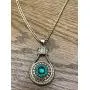 My Prime Gifts Snap Jewelry Gold Plated Designer Pendant & Necklace Length 20+5'' Extender Fits 18-20mm Ginger Style Buttons