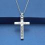HN HNHB Christian Necklace Bible Verse God is Greater Than Highs and Lows Necklace Cross Faith Religious Jewelry for Women Birthdays First Communion Confirmations Christmas Baptisms Easter