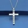 HN HNHB Christian Necklace Bible Verse God is Greater Than Highs and Lows Necklace Cross Faith Religious Jewelry for Women Birthdays First Communion Confirmations Christmas Baptisms Easter
