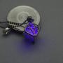 JANEZ Jewelry Necklace Tree of Life Dark Luminous Silver Color Glowing in Dark Pendant Necklace Collar Best Friend Jewelry for Women