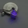 JANEZ Jewelry Necklace Tree of Life Dark Luminous Silver Color Glowing in Dark Pendant Necklace Collar Best Friend Jewelry for Women