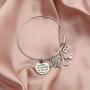 BAUNA Nurse Practitioner Bracelet NP Nurse Gift Never Underestimate The Different You Made and The Lives You Touched NP Graduation Gift Appreciation Gift