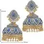 Aheli Tribal Muse Collection Antique Oxidized Indian Jhumki Earrings for Women Wedding Traditional Ethnic Fashion Jewelry Aheli Tribal Muse Collection Antique Oxidized Indian Jhumki Earrings for Women Wedding Traditional Ethnic Fashion Jewelry
