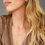 Hidepoo Custom Name Necklace Personalized, 14K Gold Plated Old English Customized Nameplate Necklace Personalized Initial Name Necklace Custom Jewelry Gifts for Women Gothic Font Style