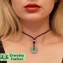 Cuckoo Jade Necklace | Certified 100% Grade A Quality | Adjustable Length | for Good Luck & Long Life