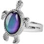 Acchen Mood Rings Mermaid Color Changing Emotional Feeling Adjustable Size Finger Ring