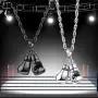PROSTEEL Stainless Steel Boxing Glove Necklace, Fighting Glove, Pendant & Chain, Men Jewelry PROSTEEL Stainless Steel Boxing Glove Necklace, Fighting Glove, Pendant & Chain, Men Jewelry