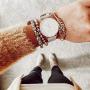 Kinsley Armelle Goddess Collection - Laurel Leaf Bracelet