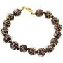 GlassOfVenice Murano Glass Sommerso Bracelet - Black