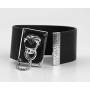 JH John Hardy ST.Silver Legends MACAN Tiger Swiss Blue Topaz Bracelet 122B Size M