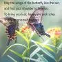 Butterfly Charm Keychain Irish Blessing Gifts Butterfly Jewelry Lover Gifts Going Away Gifts Graduation Gifts May The Wings of The Butterfly To Bring You Luck Happiness Riches