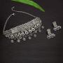 Zephyrr Fashion Choker Necklace Earrings Set Tribal/Turkish Style Women Boho Style Jewelry
